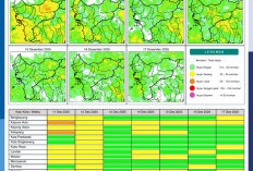 BMKG Kalbar Rilis Potensi Hujan Harian 11–17 Desember 2025
