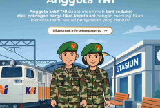 KAI Divre III Palembang Perpanjang Fasilitas Reduksi bagi Anggota TNI