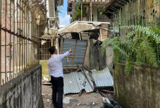 Bangunan Ruko di Pontianak Ambruk, Wako Edi Kamtono Imbau Warga Awasi Rumah Kosong