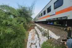 Penanganan Gogosan Jalur KA Cibeber–Lampegan Selesai, Perjalanan KA Siliwangi Kembali Normal