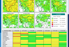 BMKG Kalbar Rilis Potensi Hujan Harian 19–25 Februari 2026