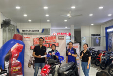 Tak Menyangka Menang Motor Yamaha Gear Ultima 125, Misda Asal Singkawang Girang Dapat Hadiah Yamalube