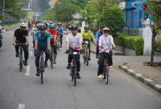 1.200 Pesepeda Ramaikan Happy Cycling HUT ke-255 Kota Pontianak