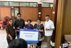 BRI Region 6 Salurkan 300 Paket Sembako Melalui Program CSR untuk Jemaat GPIB EKLESIA