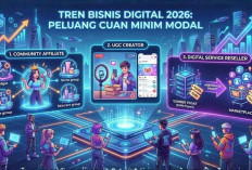 Tren Bisnis Digital 2026: 3 Peluang 'Cuan' Minim Modal yang Wajib Dilirik Milenial & Gen Z