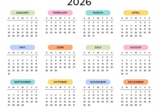 Jadwal Lengkap Libur Nasional dan Cuti Bersama Tahun 2026