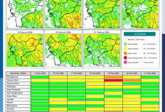 BMKG Kalbar Rilis Potensi Hujan Harian 15–21 Februari 2026