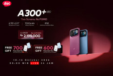 HP 2 Jutaan Ini Punya 2 Layar, Bisa Selfie Pakai Kamera Utama! Intip Harga dan Spesifikasi itel A300+