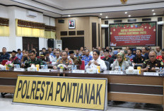 Polresta Pontianak Gelar Rakor Lintas Sektoral Pengamanan Jelang Nataru 2026