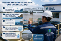 PDAM Pontianak Jelaskan Alasan Air Terasa Payau Saat Musim Kemarau