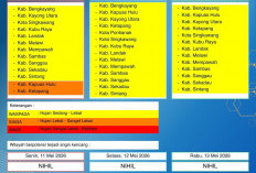 BMKG Kalbar Rilis Peringatan Dini Cuaca 11–13 Mei 2026