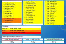 BMKG Kalbar Rilis Peringatan Dini Cuaca 26–28 Desember 2025