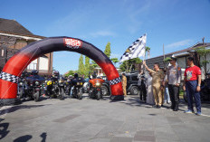 Wali Kota Pontianak Lepas 65 Peserta MBCI Rally 3rd Touring ke Malaysia dan Brunei