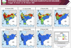 BMKG Kalbar Rilis Peringatan Potensi Karhutla 30 Januari–5 Februari 2026