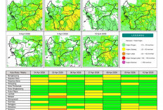 BMKG Kalbar Rilis Potensi Hujan Harian 4–10 April 2026