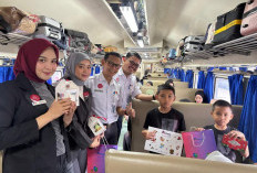 KAI Divre III Palembang, Catat 3.825 Orang Gunakan Kereta Api di Hari Natal 2025