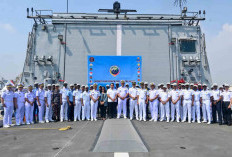 INS Sunayna Tiba di Jakarta, Misi “One Ocean, One Mission” Perkuat Sinergi Maritim Indonesia–India