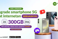 Maujual Gandeng AXIS Hadirkan Promo Smartphone 5G Bekas dengan Bonus Kuota