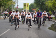 Wali Kota se-Kalimantan Gowes Keliling Pontianak, Tanam Pohon dan Tabur Bibit Ikan