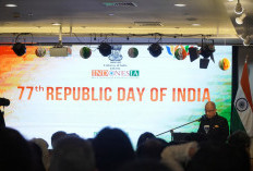 Kedutaan Besar India di Jakarta Peringati Hari Republik India ke-77