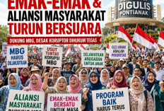 Emak-Emak Pontianak Gelar Aksi Dukung MBG, Desak Koruptor Dihukum Tegas