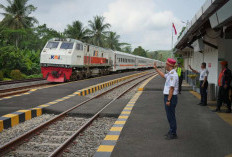 KAI Daop 2 Bandung Catat Ketepatan Waktu KA Berangkat 99,80% di Lebaran 2026