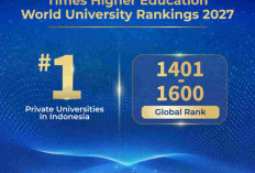 BINUS University Pertahankan Posisi sebagai Perguruan Tinggi Swasta #1 di Indonesia dalam Times Higher Educati