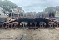 KAI Logistik Distribusi 1.350 Ton Rel untuk Prasarana Perkeretaapian Nasional