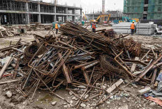 Sisa Potongan Besi Menumpuk, Anggaran Proyek Bocor Diam-Diam