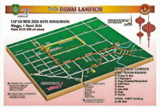 Jadwal dan Rute Pawai Lampion Cap Go Meh Singkawang 2026