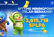 Bittime Mining Points Resmi Berakhir, Volume Perdagangan Naik Lebih dari 50%