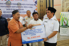 Pemkot Salurkan Bantuan Operasional ke 708 Ketua RT/RW di Pontianak Utara