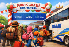 Mudik Gratis Jelang Lebaran, 33 Bus Layani 12 Rute dari Pontianak