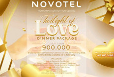 Twilight of Love: Makan Malam Romantis Valentine di Novotel Pontianak Convention Centre