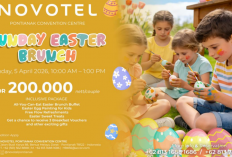 Rayakan Paskah Bersama Keluarga dengan Easter Sunday Brunch dan Kids Egg Painting di Novotel Pontianak