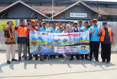 KAI Daop 1 Jakarta Bersama Serikat Pekerja dan Komunitas Railfans Gencarkan Sosialisasi Keselamatan di Perlint