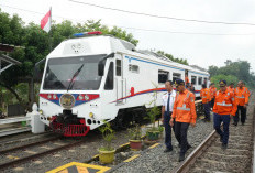 Pastikan Perjalanan Aman dan Andal, KAI Divre IV Tanjungkarang Gelar Cek Lintas Selama Angkutan Nataru