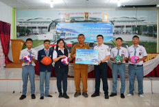 KAI Bandara Dukung Aktivitas Olahraga Pelajar SMA Negeri 1 Lubuk Pakam dan Perkuat Edukasi Keselamatan 