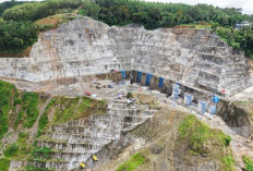 Bendungan Bener Paket II terus Berprogres, Suplai Beton Readymix WSBP Capai 50,08%