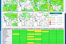 BMKG Kalbar Rilis Potensi Hujan Harian 11–17 Januari 2026