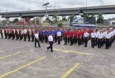 KAI Selenggarakan Apel Gelar Pasukan, Siapkan Operasional LRT Jabodebek di Masa Nataru 2025/2026