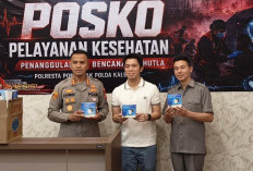 Gandeng HFX Group, Polresta Pontianak Salurkan 100.000 Masker Tekan Dampak Karhutla di Kota Pontianak