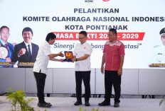 Pelantikan Pengurus KONI Pontianak, Sinergi Majukan Prestasi Olahraga Kota