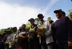 Insan Perhubungan Peduli Kasih Bagikan 1.287 Paket Beras di Pontianak